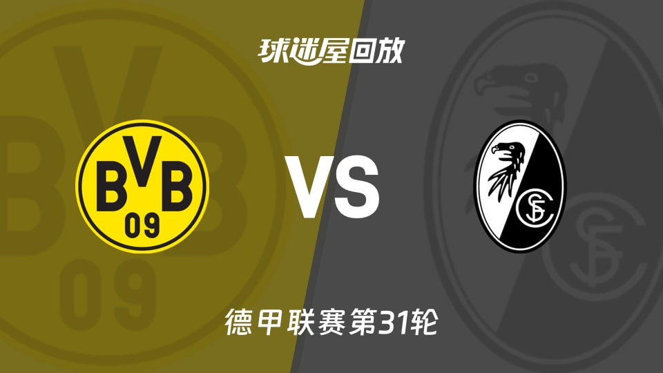 多特蒙德vs弗赖堡回放录像【2026年04月26日】